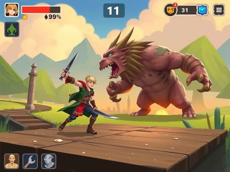 Epic Boss Battle in Swift Ginger Vanquisher Swift Ginger Vanquisher boss battle scene