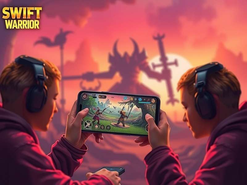 Swift Warrior Rampage control layout on mobile device