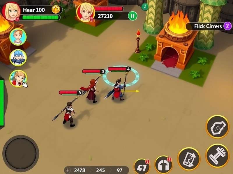 Cumin Hero Arena gameplay screenshot showing character selection