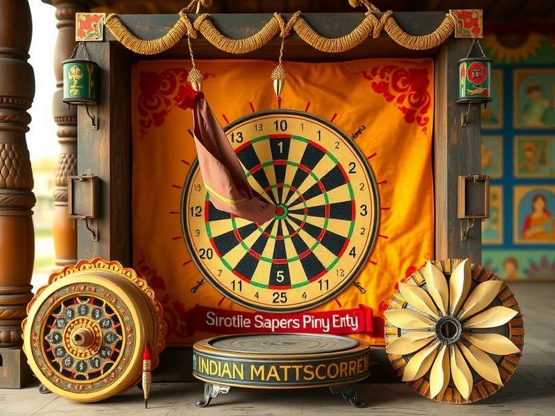 Historical depiction of Indian Dart Maestro in traditional settings