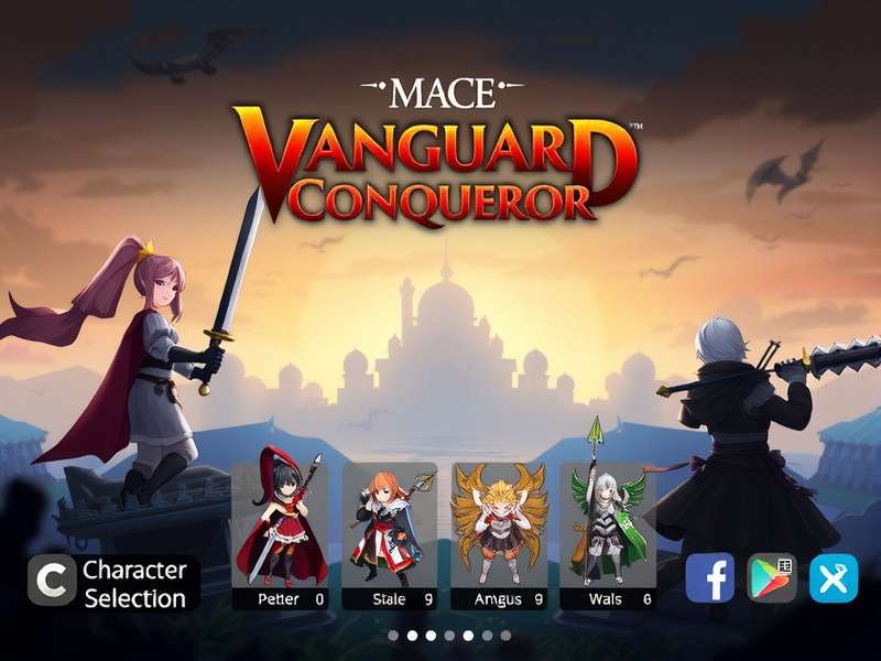 Mace Vanguard Conqueror Game Banner