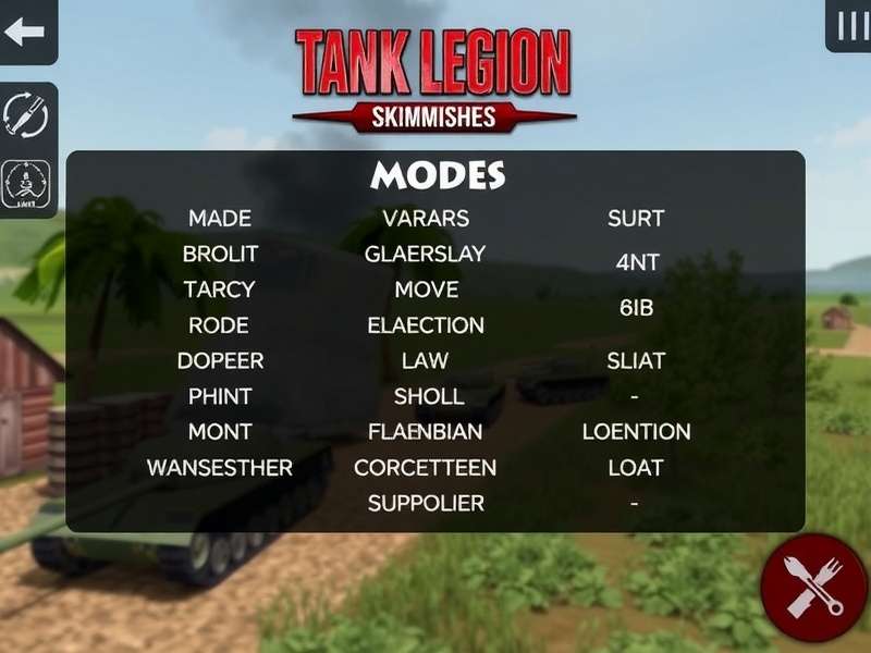 Tank Legion: Intuitive Mobile Controls Tank Legion gameplay controls illustration