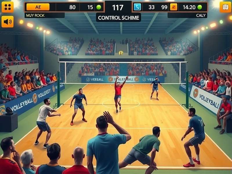 Volleyball Fever India strategy planning interface