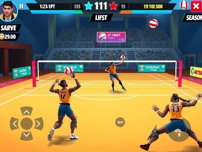 Volley Heroes Chennai Top character customization screen