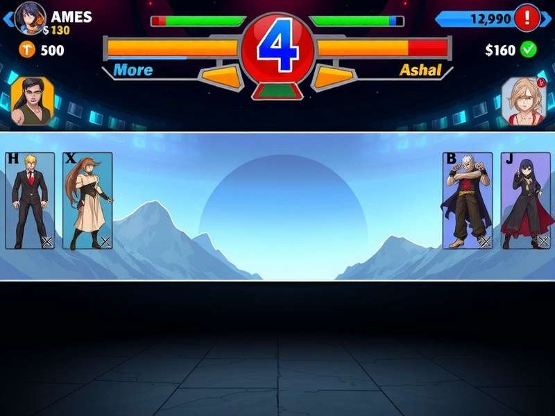 Shining Edge Fight Game Banner