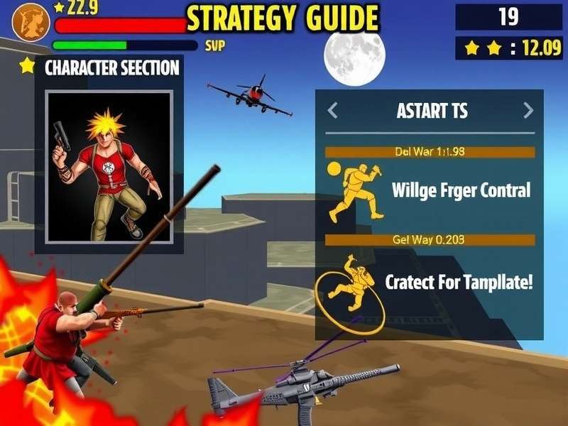 Tiger Force Warriors character selection screen