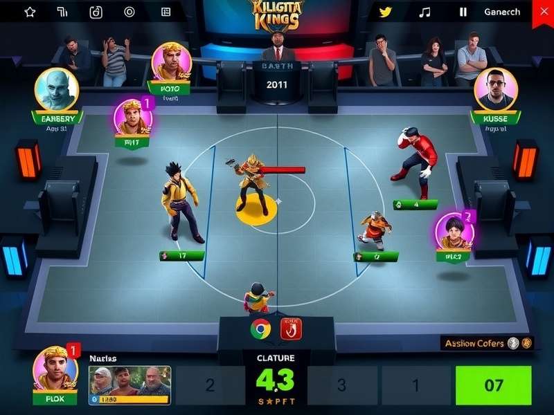 Kolkata Kings Victorious March esports tournament with live audience