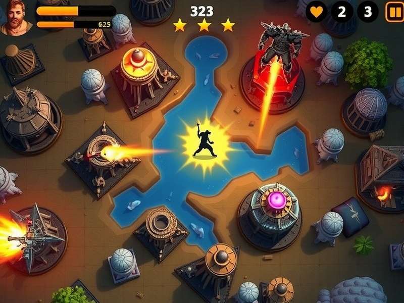 Mavericks Epic Battle map overview showing diverse environments