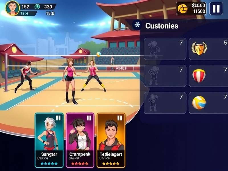 Volley Heroes Chennai Top tournament championship moment