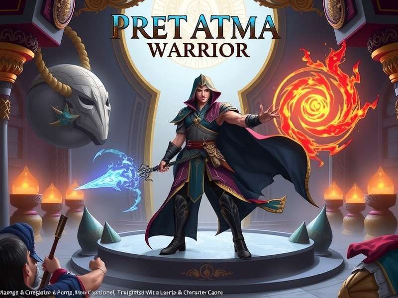 Pret Atma Divine Warrior Game Cover Art