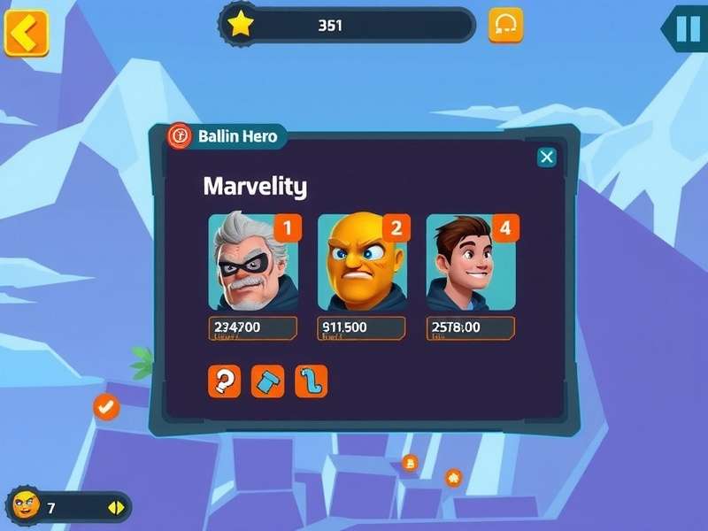 Ballin Hero gameplay screenshot showing character action