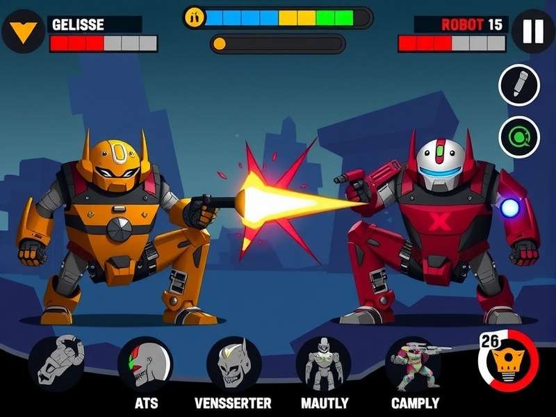 Killer Robo Chaos Robot Customization Killer Robo Chaos customization options interface