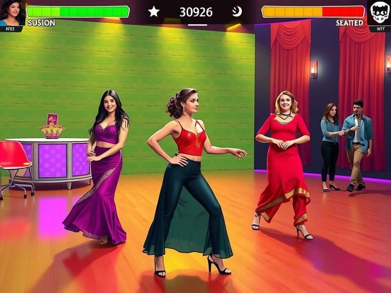 Customize Your Dance Avatar Character customization options in Salsa With Bollywood Twist