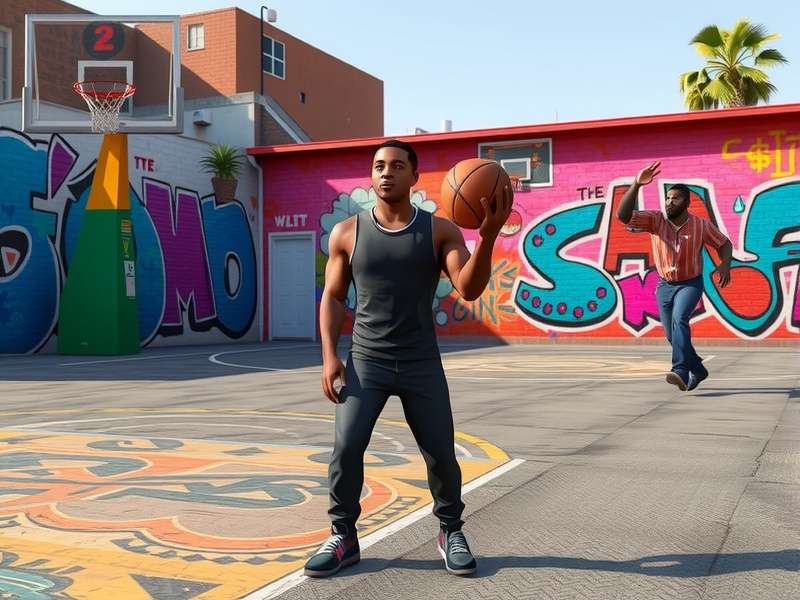 Slum Dunk Royalty development team working on game design