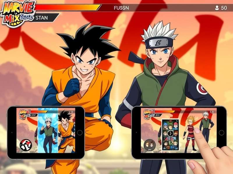 Fan art and community creations inspired by Anime Movie Mix Masters