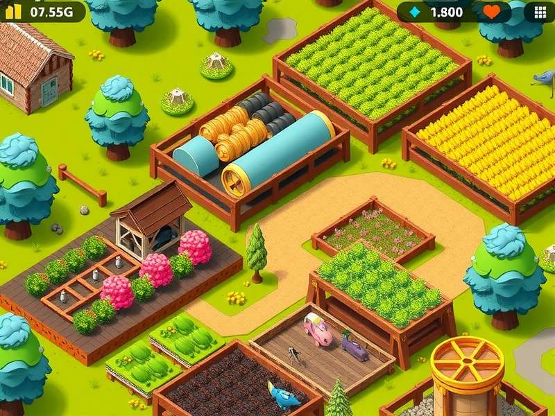 Resource management interface in Farm Ville Power Harvest