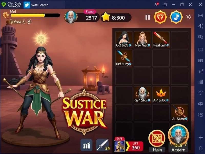 Yudhishthira S Justice War gameplay screenshot showing strategic battle