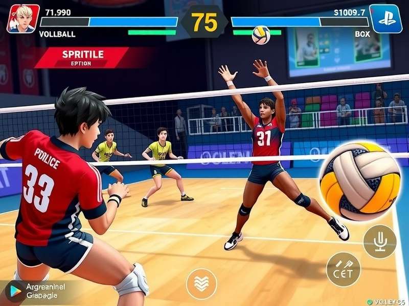 Volley Prime Legends special move execution in competitive match