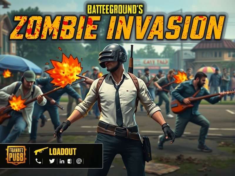 Weapon loadout for PUBG Zombie Invasion