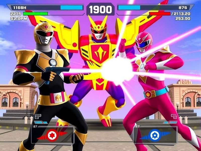 Power Rangers SPD Rescue Game Interface