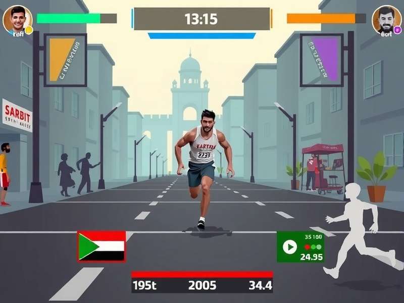 Sarbjit Sprint Master Character Roster Sarbjit Sprint Master character selection screen showing diverse roster