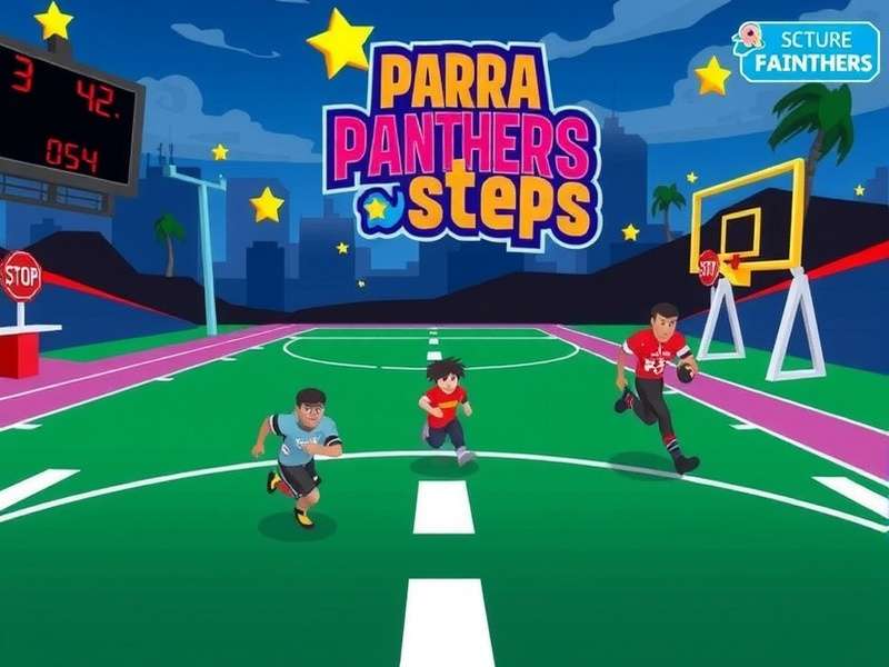 Parra Panthers Speedy Steps community event