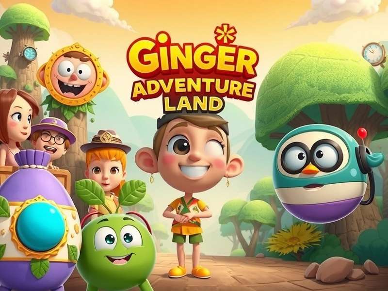 Development team working on Ginger Adventure Land
