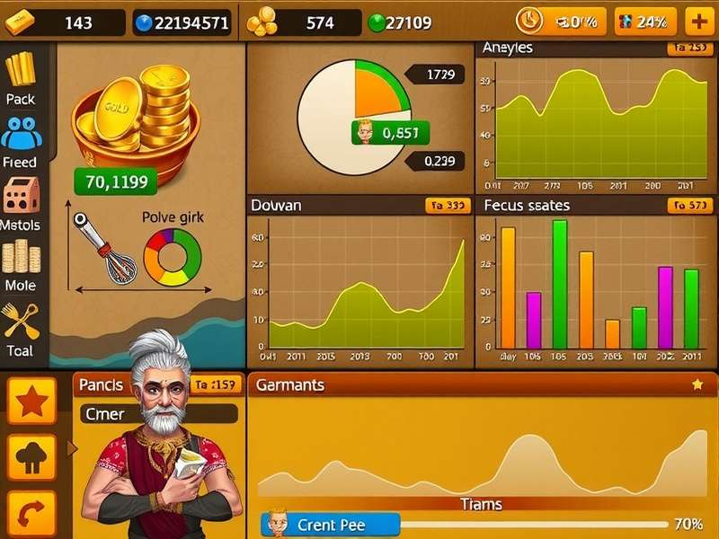 Guwahati Gold Rush resource management interface