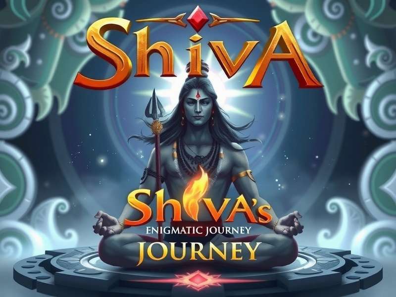 Shiva S Enigmatic Journey game cover art featuring Lord Shiva