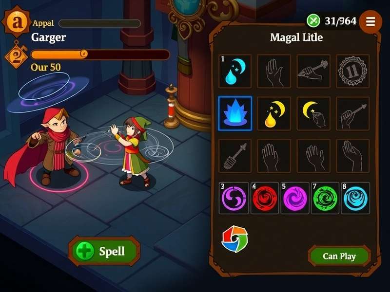 Quick Ginger Sorcerer character customization interface