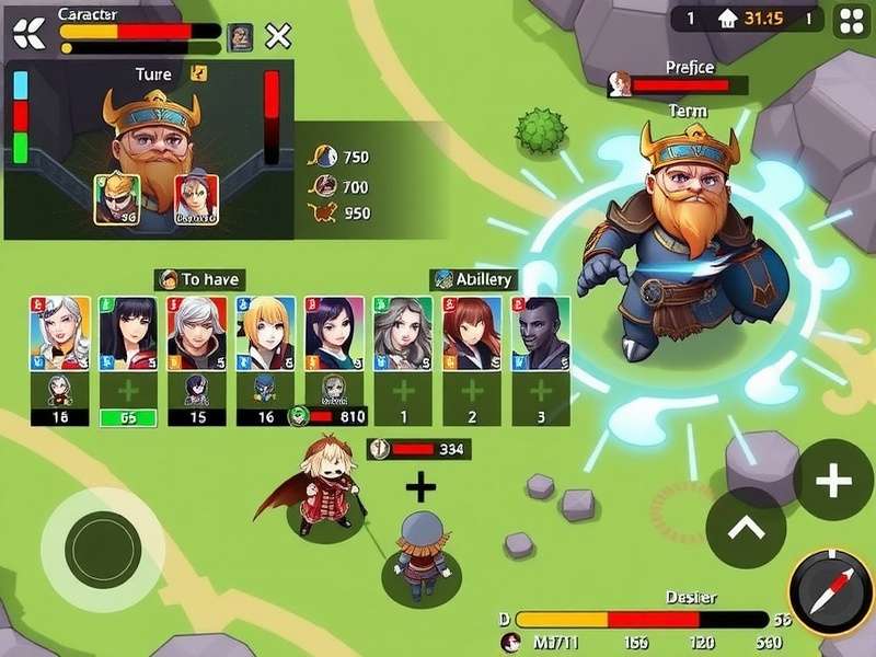 Character selection screen showing various heroes in Morjim S Mighty Battle