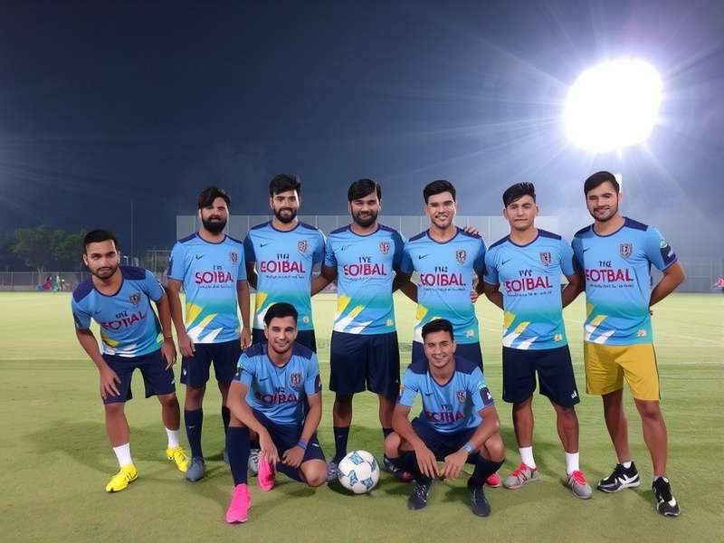 Surat Football Dominators team celebration