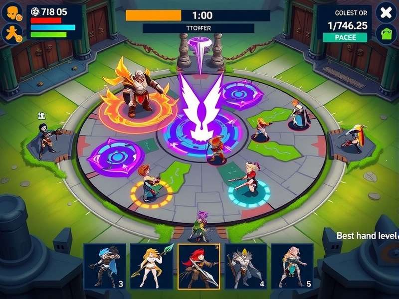 Torrent Titans gameplay screenshot showing character selection