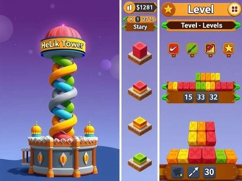 Indian Helix Rush Building Strategies Indian Helix Rush strategy guide showing optimal block placement