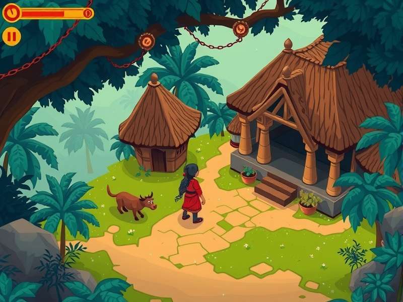 Rani S Pixel Journey development team working on game design