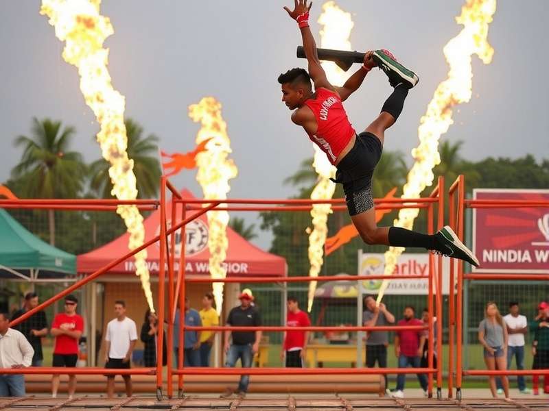 Indian Ninja Warrior obstacle details and challenges