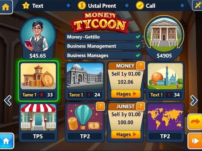 Money Tycoon Bharat Player Progression System Money Tycoon Bharat player progression and achievements