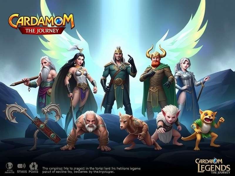 Cardamom Legends The Journey character selection screen