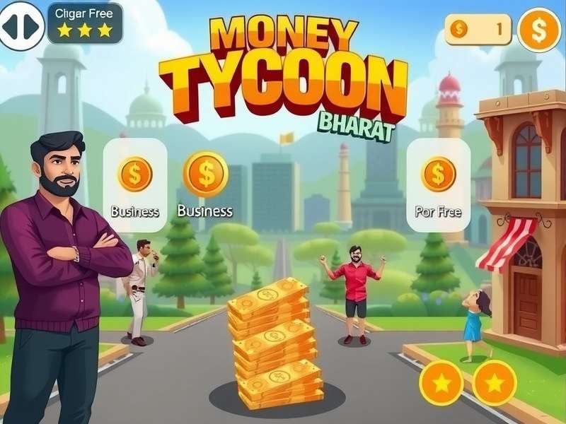 Comprehensive Features of Money Tycoon Bharat Money Tycoon Bharat feature overview showing multiple gameplay elements