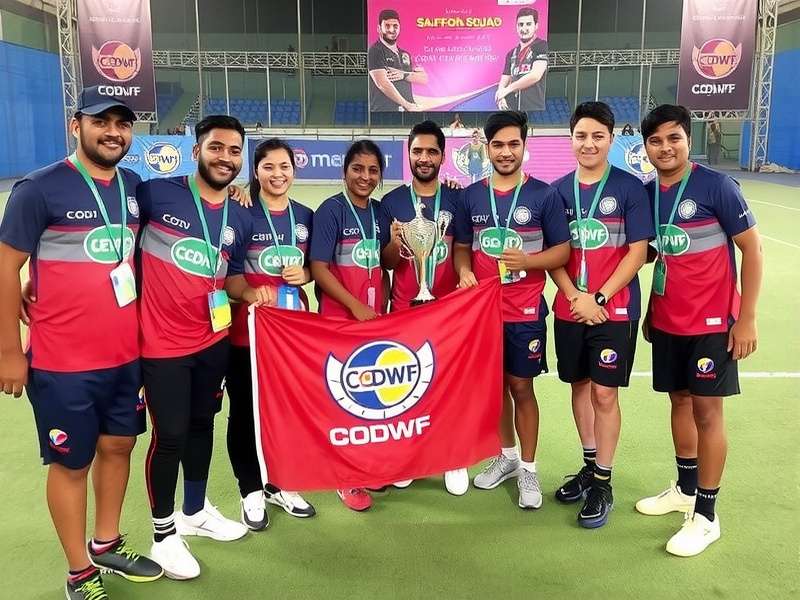 CODWF Saffron Squad in tournament action