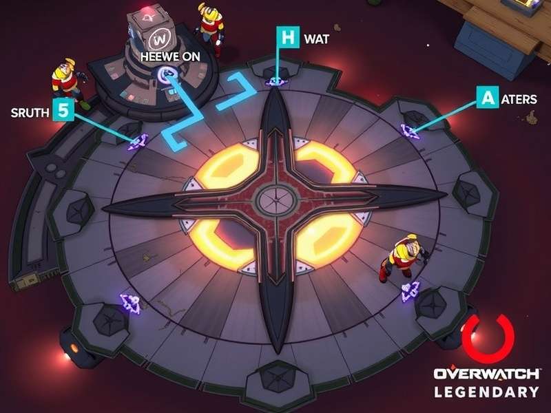 Overwatch Legendary Fight map layout example