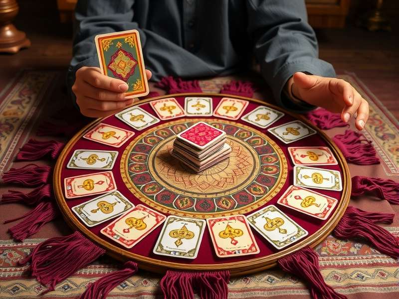 Andar Bahar Gameplay Demonstration Visual demonstration of Andar Bahar gameplay